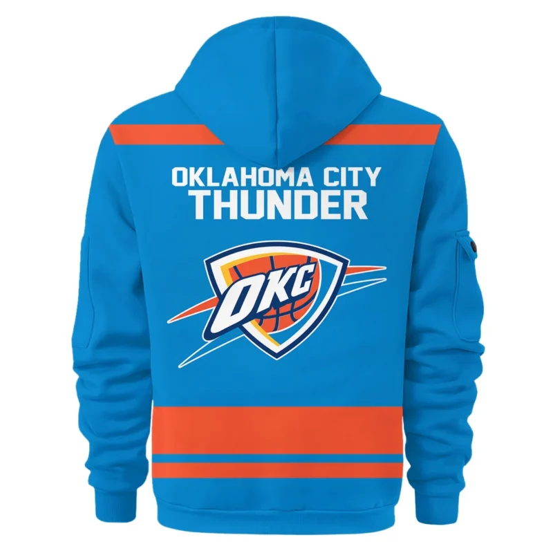 Basketball Hoodie Half Zipper NBA 2025 For Fan Basketball HVN1055OCT060725HODZ - Image 3