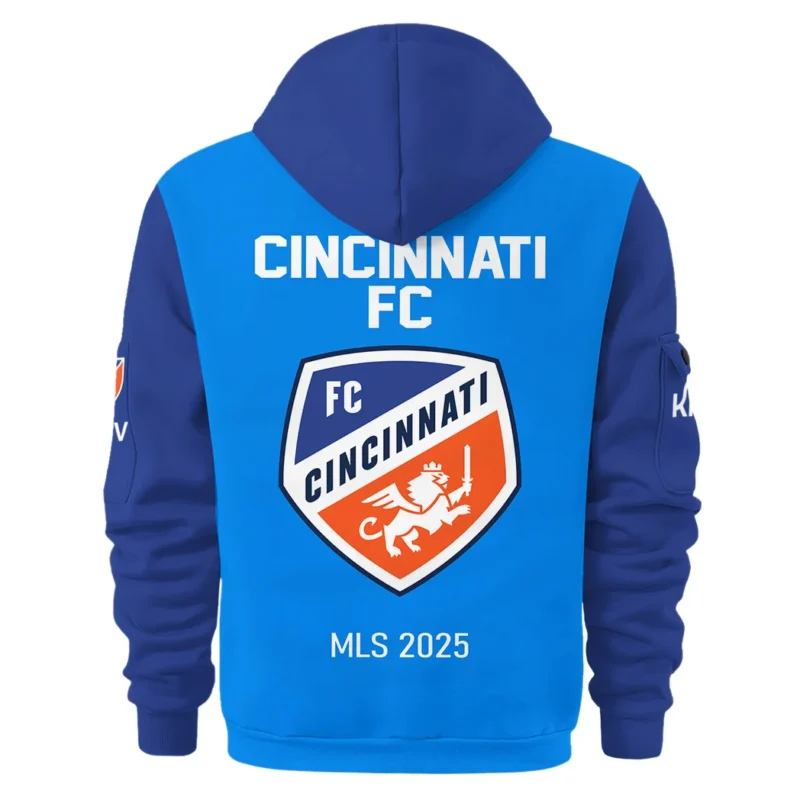 Sport Hoodie Half Zipper MLS 2025 For Fans Sport HVN1056CFC061025HODZ - Image 3