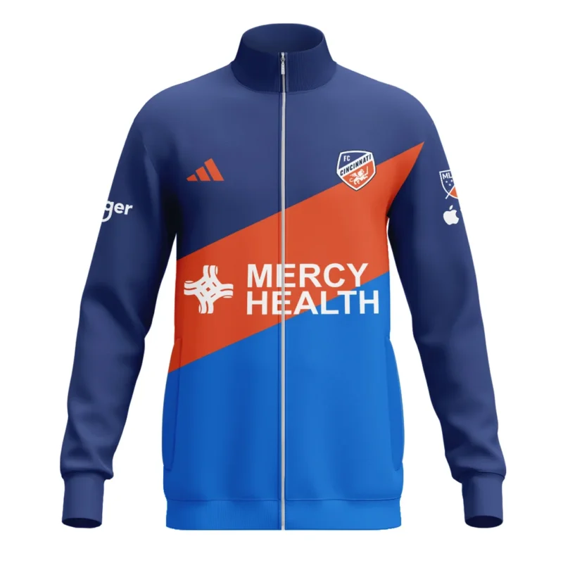 Soccer Stand Collar Jacket MLS 2025 For Fans Sport HVN1056CFC061025SCJ - Image 2