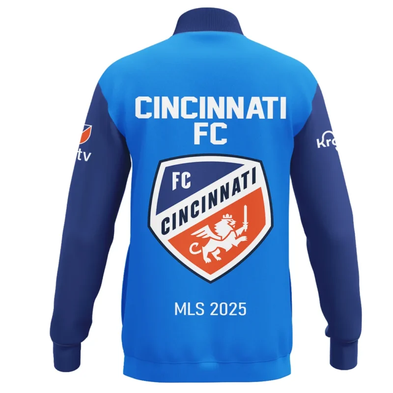 Soccer Stand Collar Jacket MLS 2025 For Fans Sport HVN1056CFC061025SCJ - Image 3