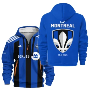 Sport Hoodie Half Zipper MLS 2025 For Fans Sport HVN1056MFC061025HODZ