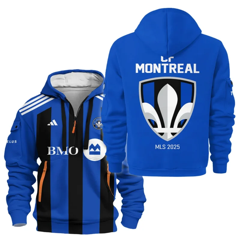 Sport Hoodie Half Zipper MLS 2025 For Fans Sport HVN1056MFC061025HODZ