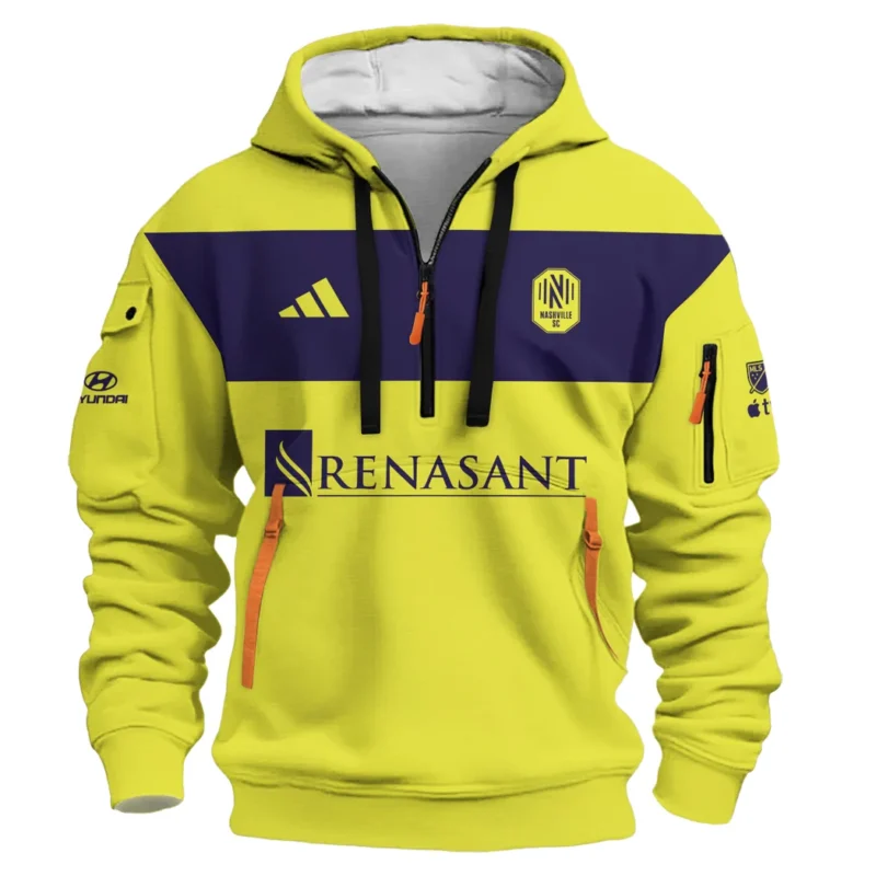Sport Hoodie Half Zipper MLS 2025 For Fans Sport HVN1056NSC061025HODZ - Image 2