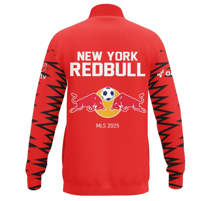 Soccer Stand Collar Jacket MLS 2025 For Fans Sport HVN1056NYR061025SCJ - Image 3