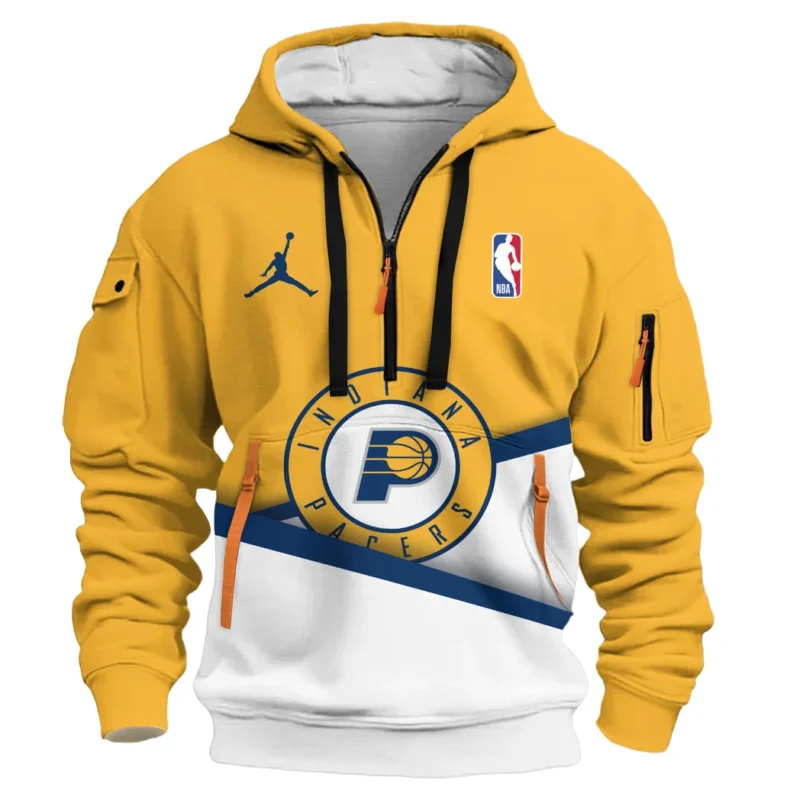 Basketball Hoodie Half Zipper NBA 2025 For Fan Basketball HVN1057PCR061025HODZ - Image 2