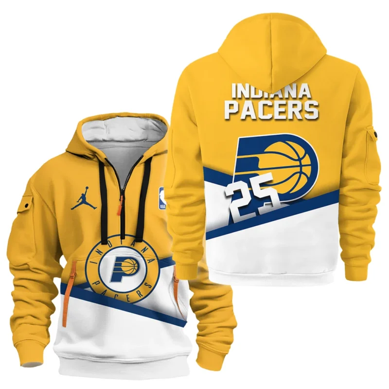 Basketball Hoodie Half Zipper NBA 2025 For Fan Basketball HVN1057PCR061025HODZ
