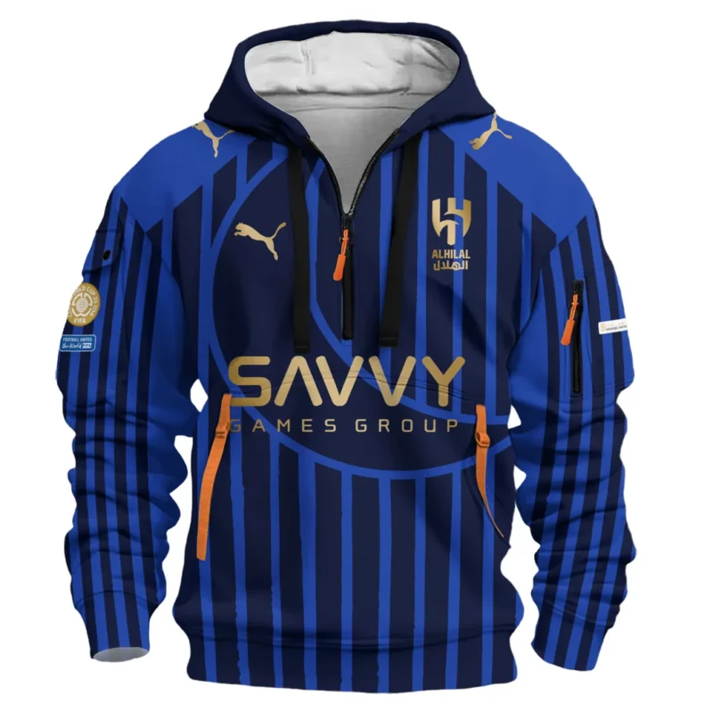 Football Hoodie Half Zipper Club WC 2025 For Fan Football HVN1059AL061425HODZ - Image 2