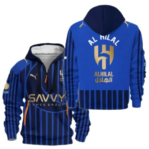Football Hoodie Half Zipper Club WC 2025 For Fan Football HVN1059AL061425HODZ