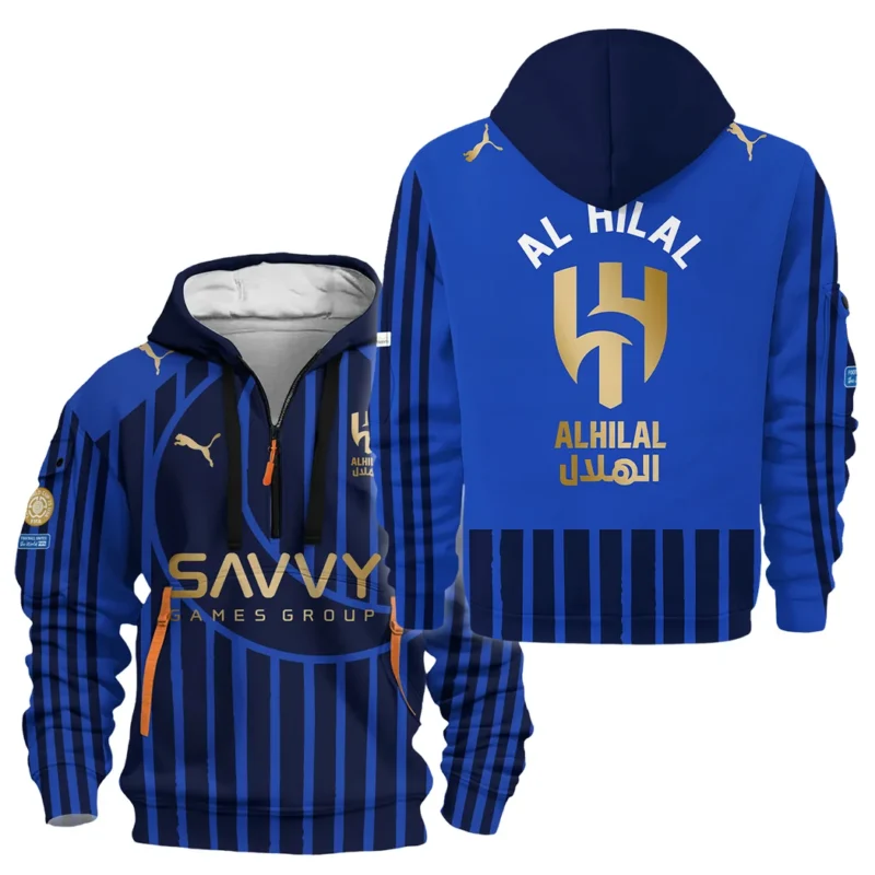 Football Hoodie Half Zipper Club WC 2025 For Fan Football HVN1059AL061425HODZ