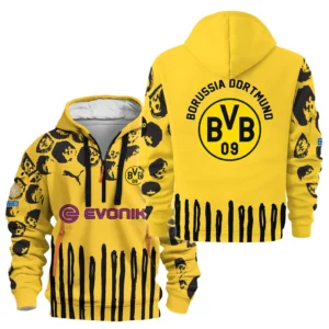 Football Hoodie Half Zipper Club WC 2025 For Fan Football HVN1059BD061425HODZ