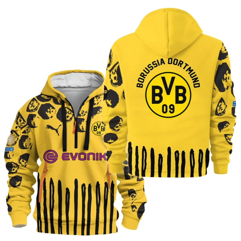 Football Hoodie Half Zipper Club WC 2025 For Fan Football HVN1059BD061425HODZ
