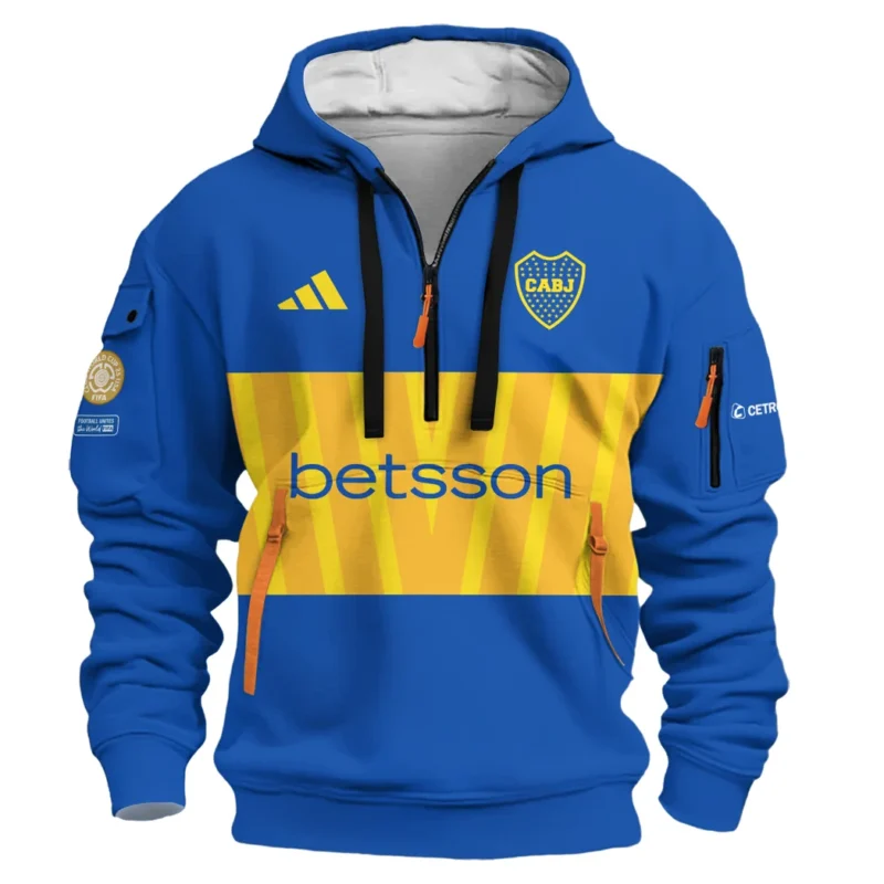 Football Hoodie Half Zipper Club WC 2025 For Fan Football HVN1059BJ061425HODZ - Image 2