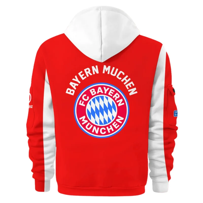 Football Hoodie Half Zipper Club WC 2025 For Fan Football HVN1059BM061425HODZ - Image 3