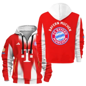 Football Hoodie Half Zipper Club WC 2025 For Fan Football HVN1059BM061425HODZ