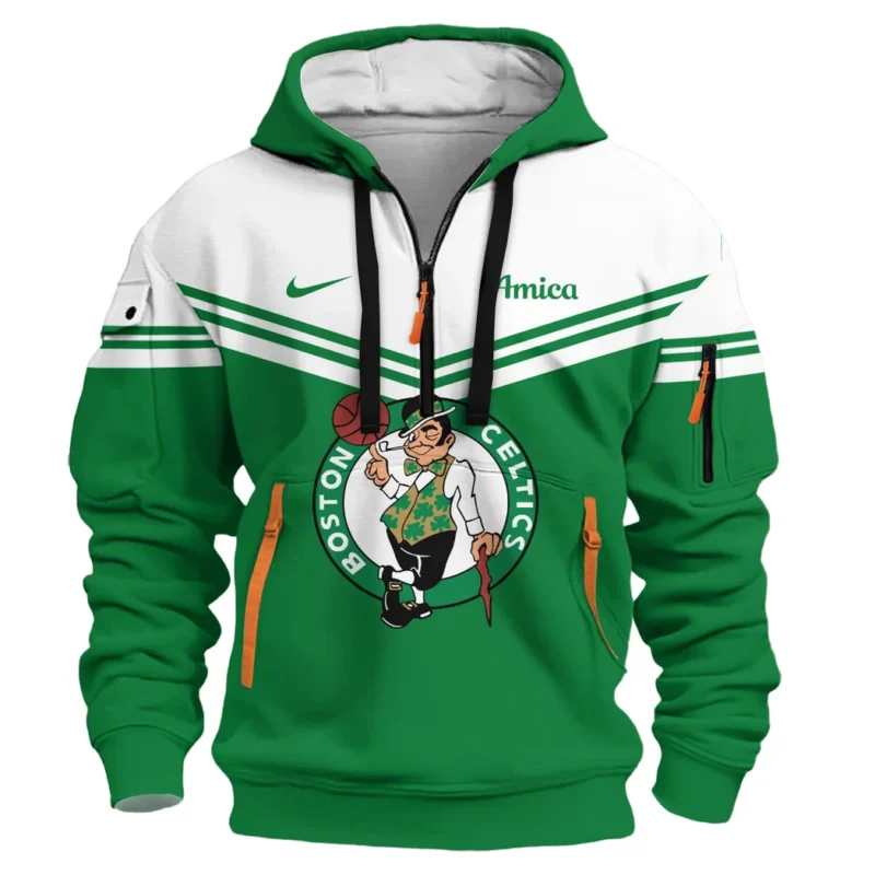 Basketball Hoodie Half Zipper NBA 2025 For Fan Basketball HVN1060BC061125HODZ - Image 2