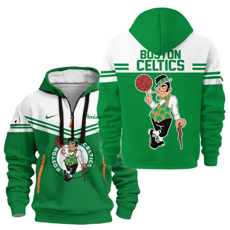 Basketball Hoodie Half Zipper NBA 2025 For Fan Basketball HVN1060BC061125HODZ
