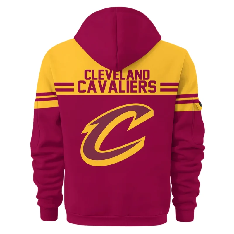 Basketball Hoodie Half Zipper NBA 2025 For Fan Basketball HVN1060CC061125HODZ - Image 3