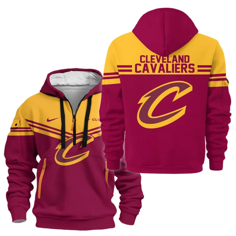 Basketball Hoodie Half Zipper NBA 2025 For Fan Basketball HVN1060CC061125HODZ