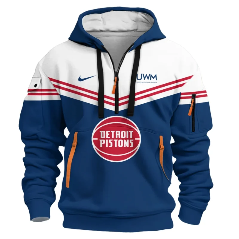 Basketball Hoodie Half Zipper NBA 2025 For Fan Basketball HVN1060DP061125HODZ - Image 2