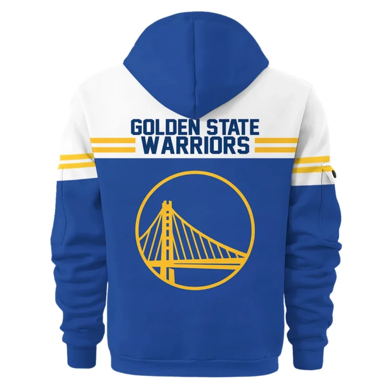 Basketball Hoodie Half Zipper NBA 2025 For Fan Basketball HVN1060GSW061125HODZ - Image 3