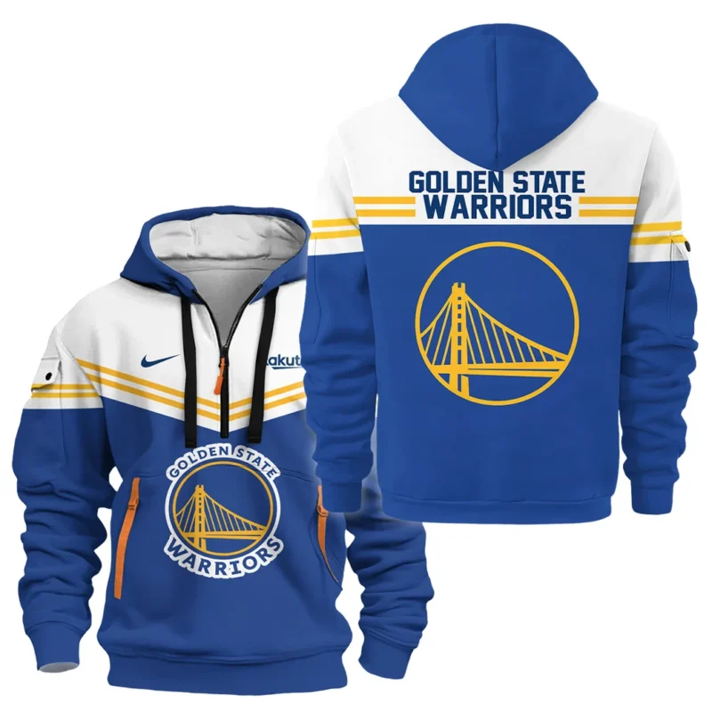 Basketball Hoodie Half Zipper NBA 2025 For Fan Basketball HVN1060GSW061125HODZ