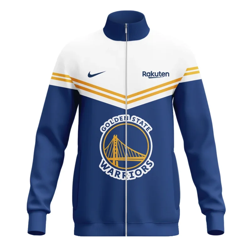 Basketball Stand Collar Jacket NBA 2025 For Fan Basketball HVN1060GSW061125SCJ - Image 2