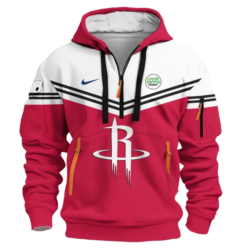 Basketball Hoodie Half Zipper NBA 2025 For Fan Basketball HVN1060HR061125HODZ - Image 2