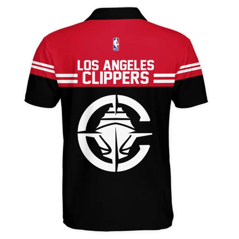Basketball Club Polo Shirt NBA 2025 For Fan Basketball Club HVN1060LAC061125POS - Image 3