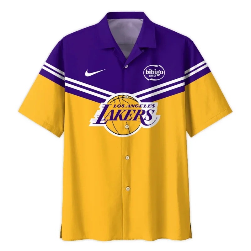 Basketball Team Hawaiian shirt NBA 2025 For Fan Basketball Team HVN1060LAL061125HAW - Image 2