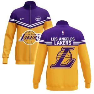 Basketball Stand Collar Jacket NBA 2025 For Fan Basketball HVN1060LAL061125SCJ