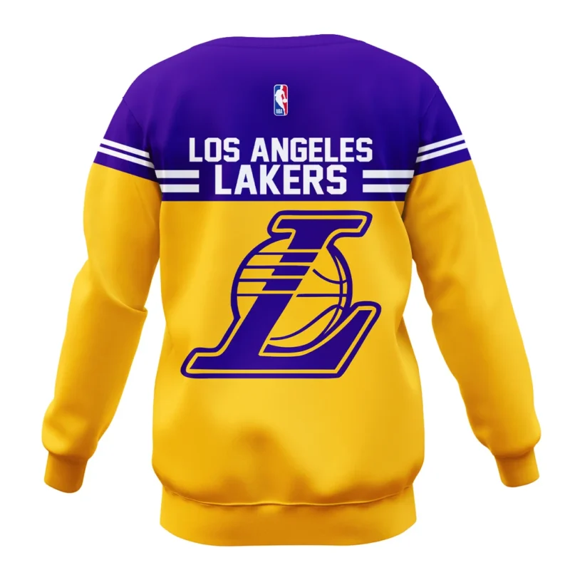 Basketball Sweatshirt NBA 2025 For Fan Basketball HVN1060LAL061125SW - Image 3