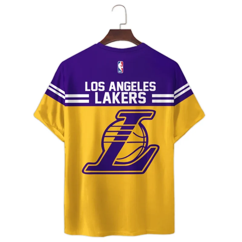 Basketball Team T-Shirt NBA 2025 For Fan Basketball Team HVN1060LAL061125TS3D - Image 3