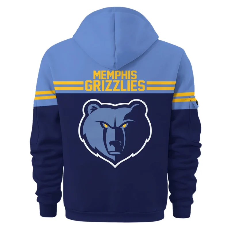 Basketball Hoodie Half Zipper NBA 2025 For Fan Basketball HVN1060MG061125HODZ - Image 3