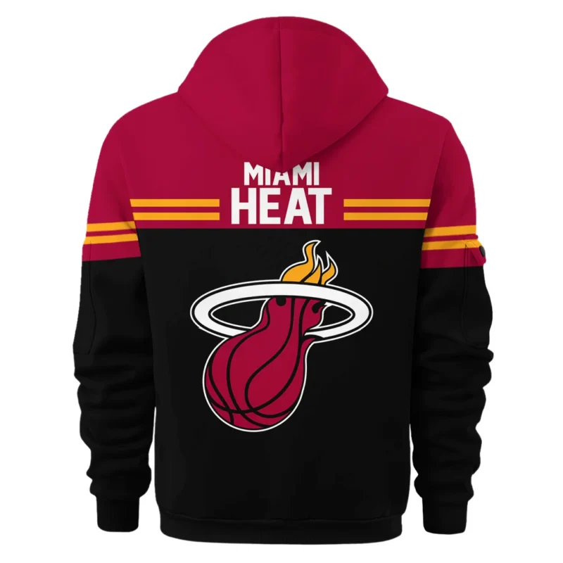 Basketball Hoodie Half Zipper NBA 2025 For Fan Basketball HVN1060MH061125HODZ - Image 3