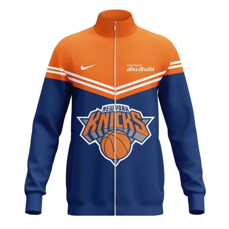 Basketball Stand Collar Jacket NBA 2025 For Fan Basketball HVN1060NYK061125SCJ - Image 2
