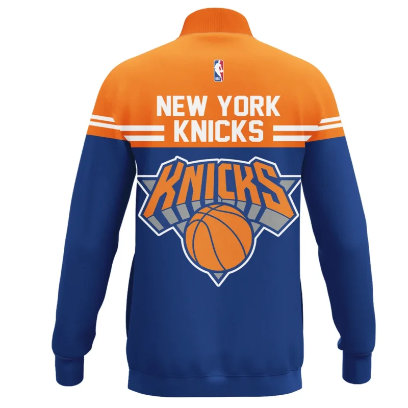 Basketball Stand Collar Jacket NBA 2025 For Fan Basketball HVN1060NYK061125SCJ - Image 3