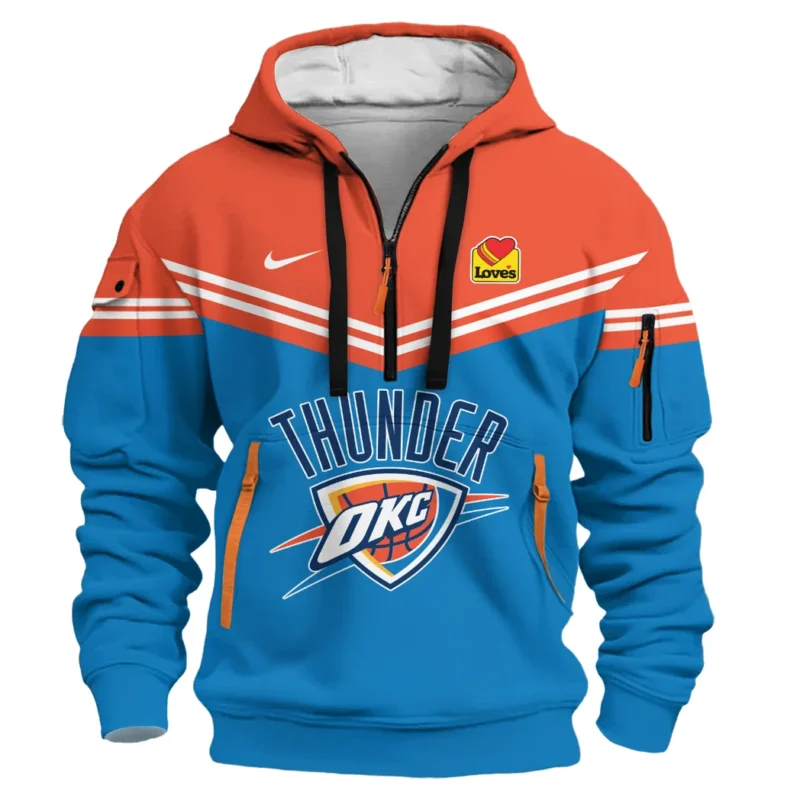 Basketball Hoodie Half Zipper NBA 2025 For Fan Basketball HVN1060OCT061125HODZ - Image 2