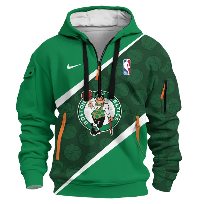 Basketball Hoodie Half Zipper NBA 2025 For Fan Basketball HVN1062BC061225HODZ - Image 2