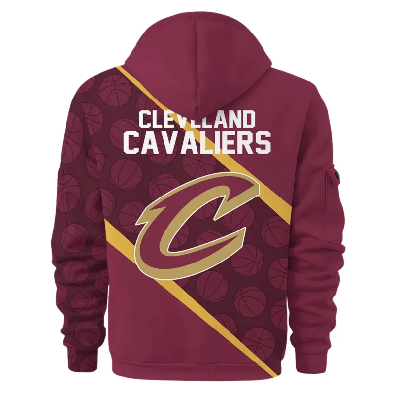 Basketball Hoodie Half Zipper NBA 2025 For Fan Basketball HVN1062CC061225HODZ - Image 3