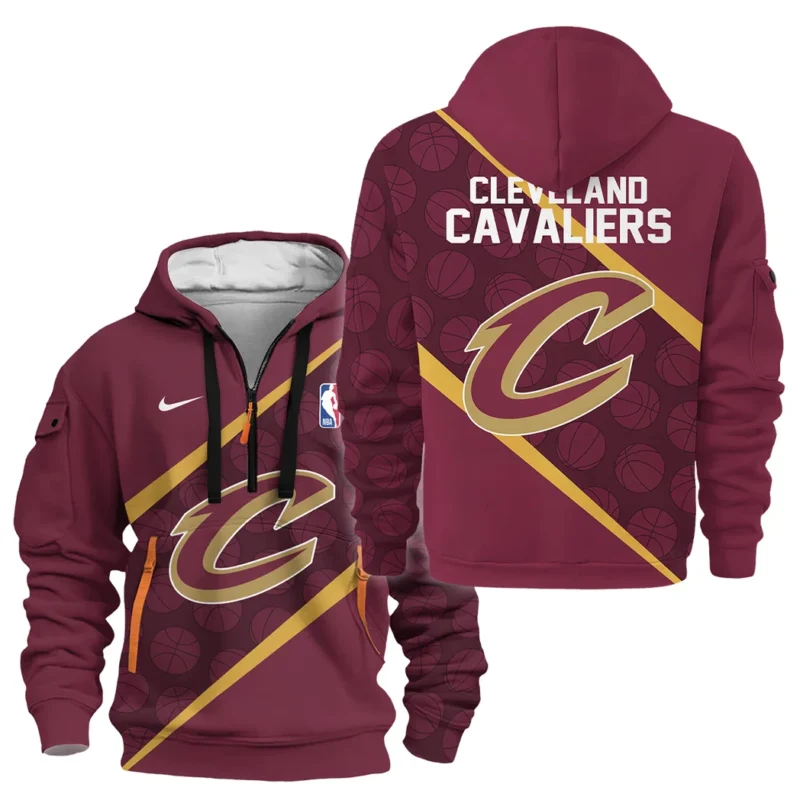 Basketball Hoodie Half Zipper NBA 2025 For Fan Basketball HVN1062CC061225HODZ