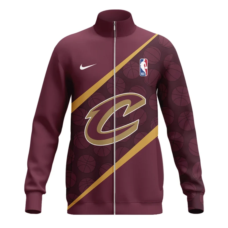 Basketball Stand Collar Jacket NBA 2025 For Fan Basketball HVN1062CC061225SCJ - Image 2