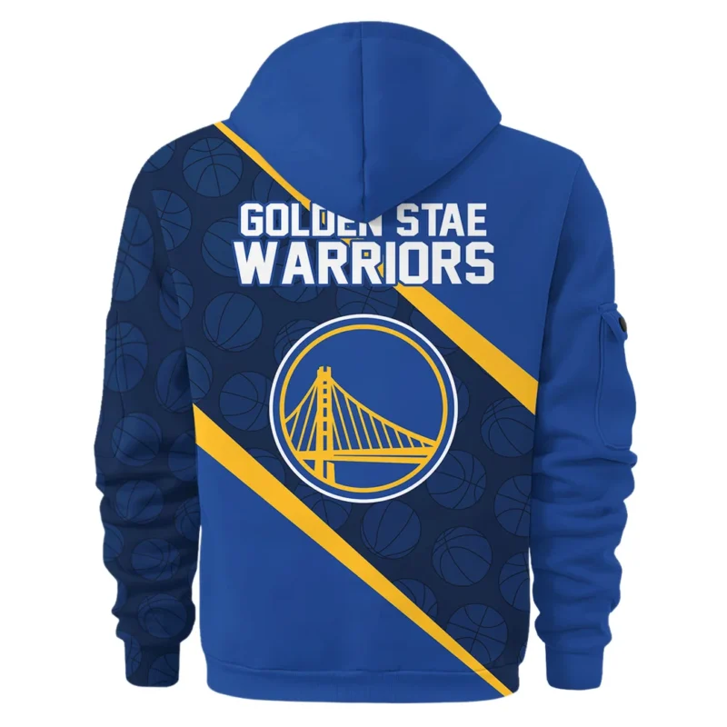 Basketball Hoodie Half Zipper NBA 2025 For Fan Basketball HVN1062GSW061225HODZ - Image 3