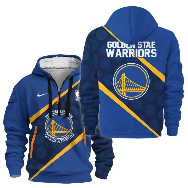 Basketball Hoodie Half Zipper NBA 2025 For Fan Basketball HVN1062GSW061225HODZ