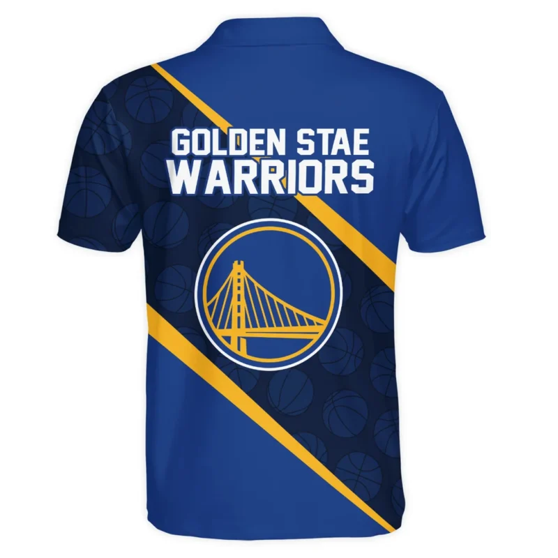Basketball Club Polo Shirt NBA 2025 For Fan Basketball Club HVN1062GSW061225POS - Image 3