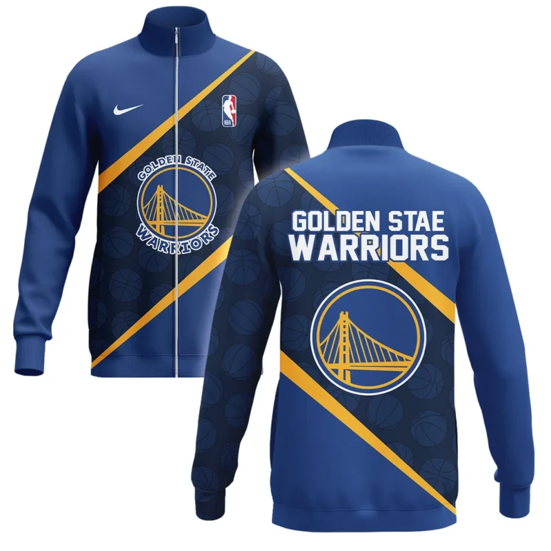 Basketball Stand Collar Jacket NBA 2025 For Fan Basketball HVN1062GSW061225SCJ