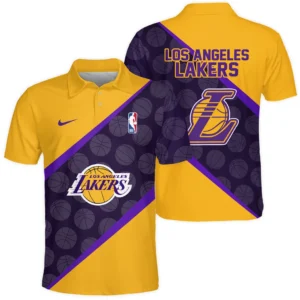 Basketball Team Polo Shirt NBA 2025 For Fan Basketball Team HVN1062LAL061225POS