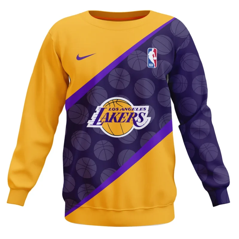 Basketball Sweatshirt NBA 2025 For Fan Basketball HVN1062LAL061225SW - Image 2