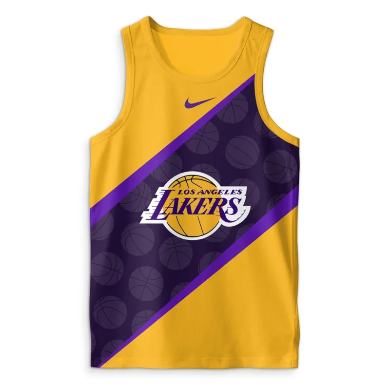 Basketball Team Tanktop NBA 2025 For Fan Basketball Team HVN1062LAL061225TOP - Image 2