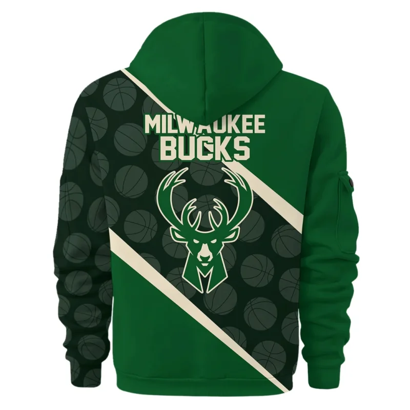 Basketball Hoodie Half Zipper NBA 2025 For Fan Basketball HVN1062MB061225HODZ - Image 3