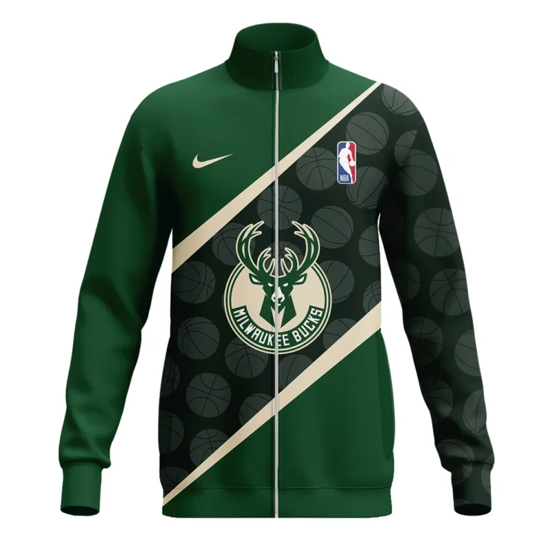 Basketball Stand Collar Jacket NBA 2025 For Fan Basketball HVN1062MB061225SCJ - Image 2
